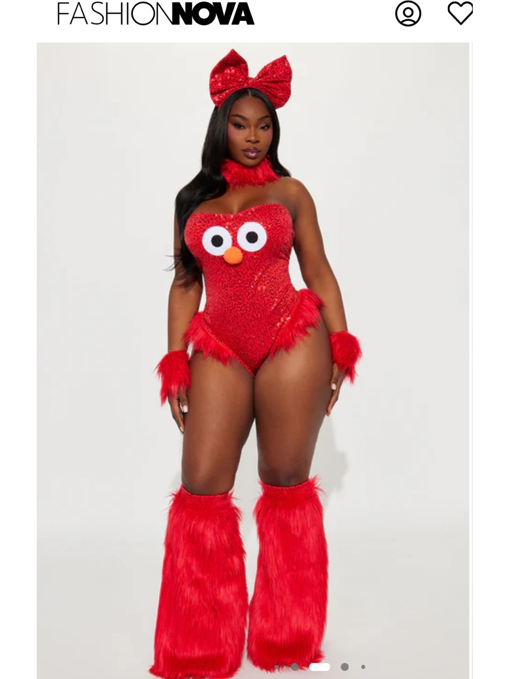 Fashion nova Elmo costume ❤️